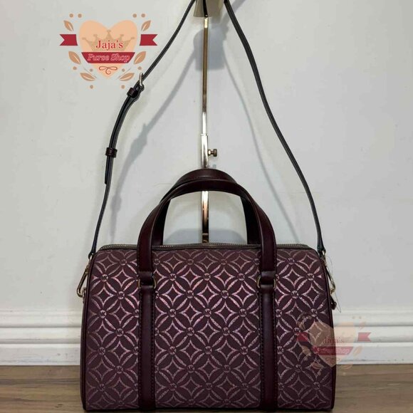 💟Michael Kors Signature Canvas-Leather Satchel & Crossbody Purse💟 - Picture 3 of 17